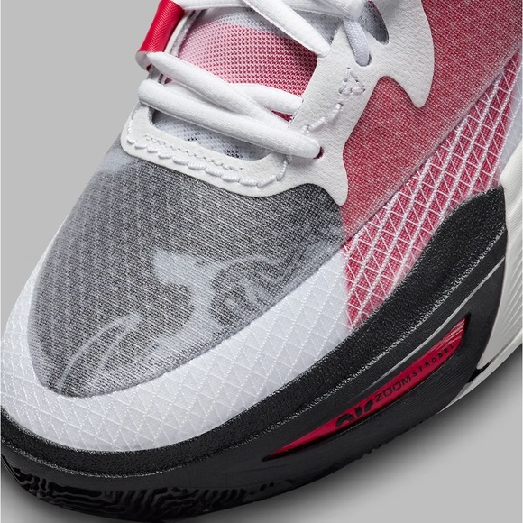 Nike Kyrie 8 “White/University Red” | Size 11.5 Mens | NEW in BOX!!! ❤️🖤 - Picture 7 of 10